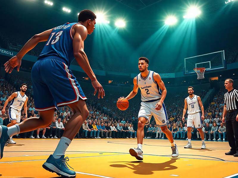 天选之子！18岁的震撼~小詹姆斯各种平筐扣追身帽跨全场长传